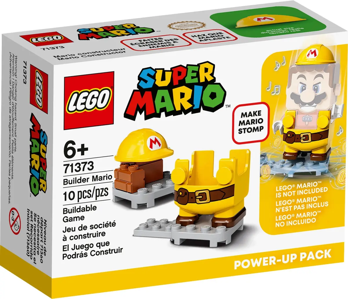 LEGO Super Mario 71373 Builder Mario Power-Up Pack set, image 7