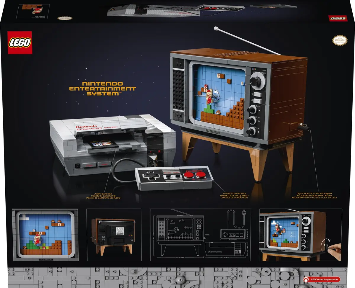 LEGO Super Mario 71374 Nintendo Entertainment System set, image 16