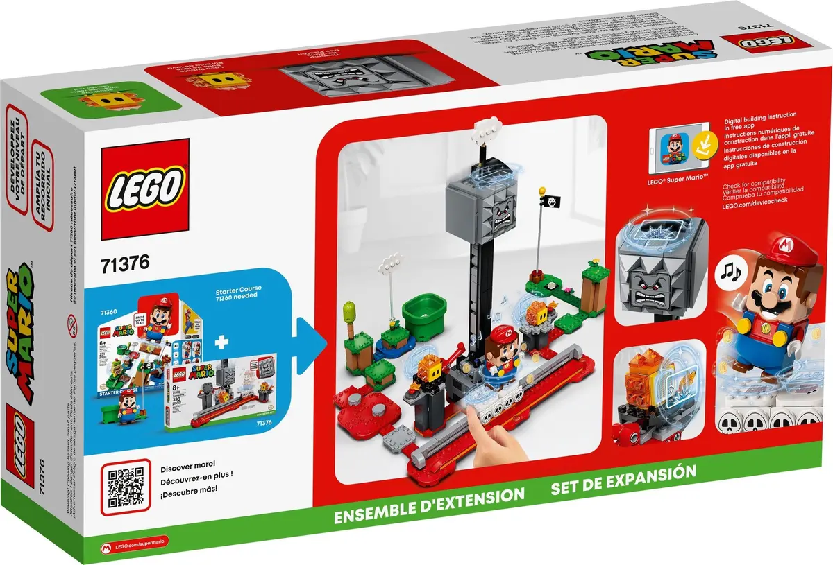 LEGO Super Mario 71376 Thwomp Drop set, image 6
