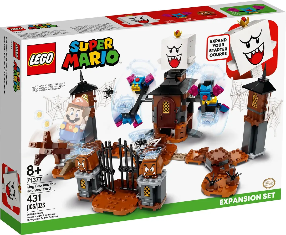 LEGO Super Mario 71377 King Boo and the Haunted Yard set, image 2
