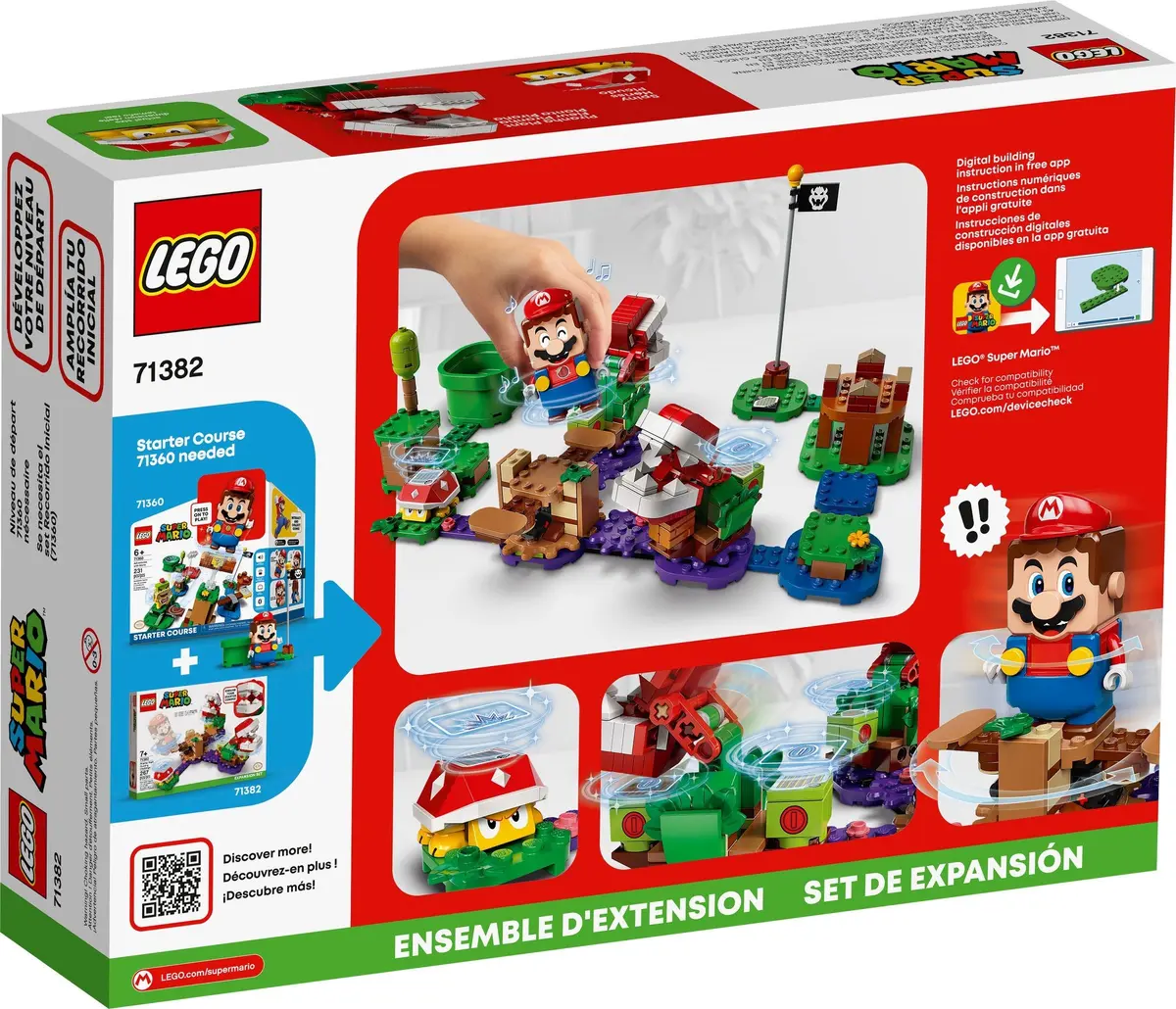 LEGO Super Mario 71382 Piranha Plant Puzzling Challenge set, image 13
