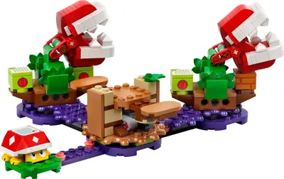 LEGO Super Mario 71382 Piranha Plant Puzzling Challenge set