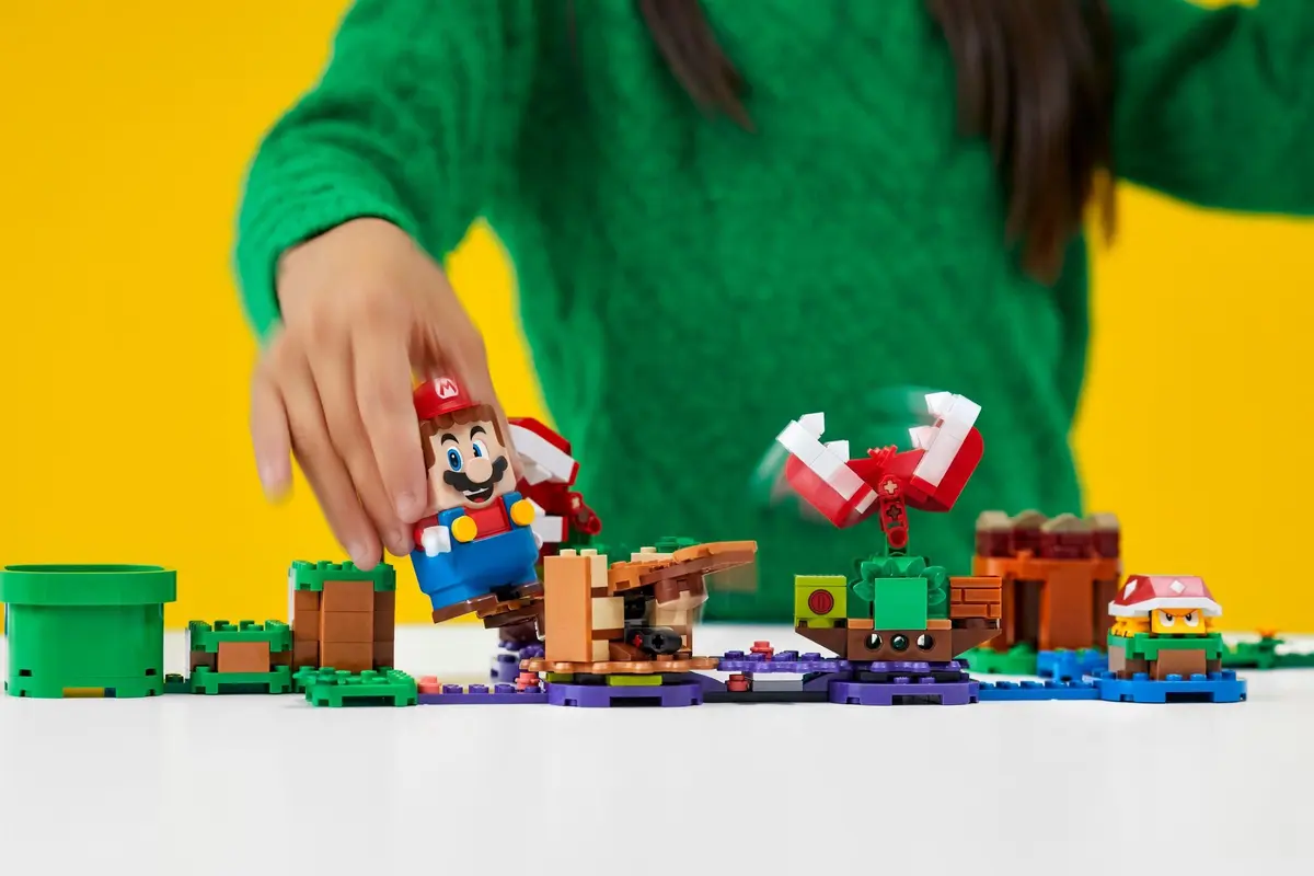 LEGO Super Mario 71382 Piranha Plant Puzzling Challenge set, image 3