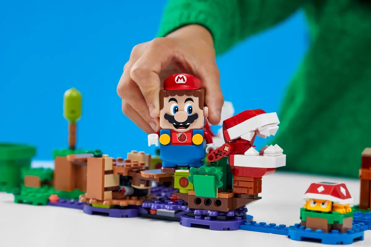 LEGO Super Mario 71382 Piranha Plant Puzzling Challenge set, image 4