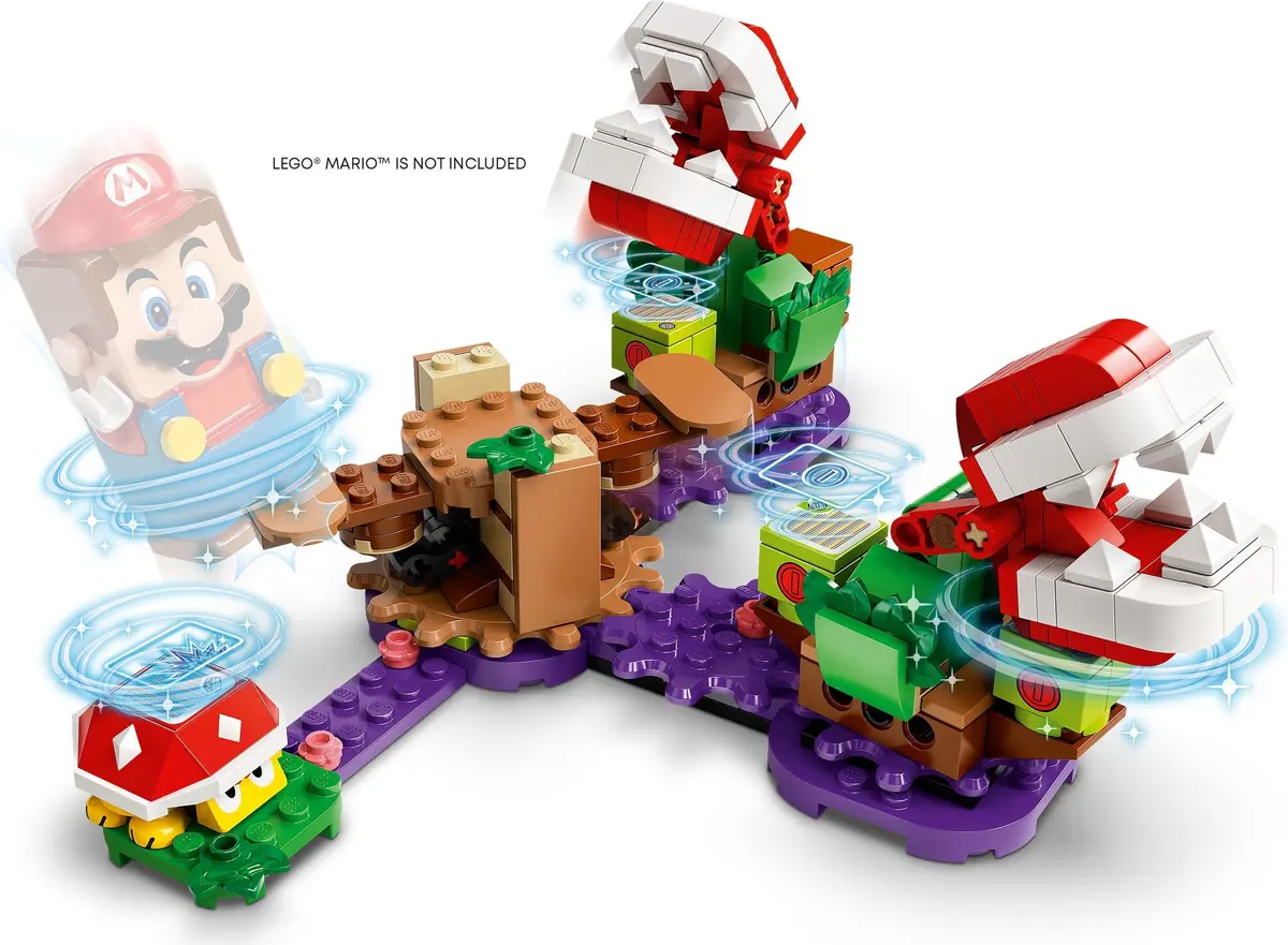 LEGO Super Mario 71382 Piranha Plant Puzzling Challenge set, image 7
