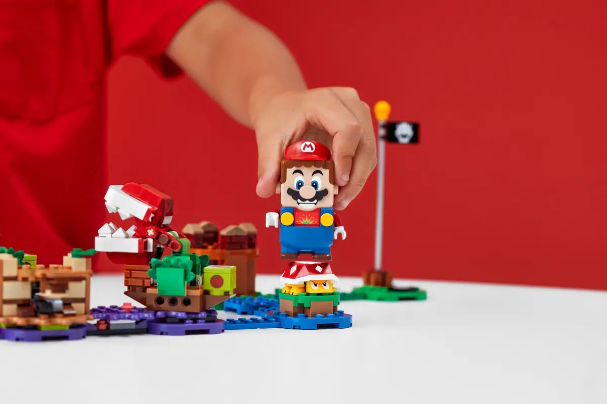 LEGO Super Mario 71382 Piranha Plant Puzzling Challenge set, image 5