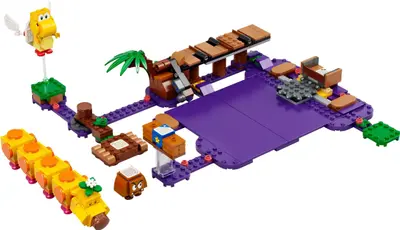 LEGO Super Mario 71383 Wiggler's Poison Swamp set