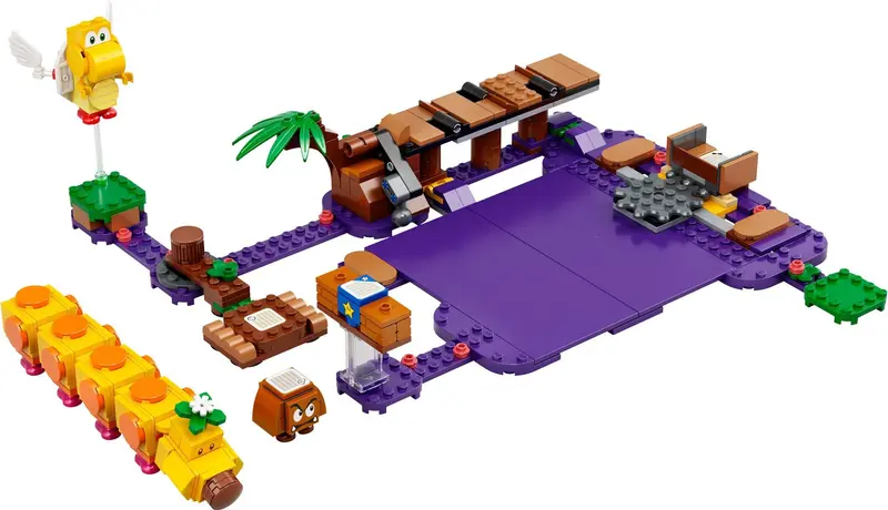 LEGO Super Mario 71383 Wiggler's Poison Swamp set
