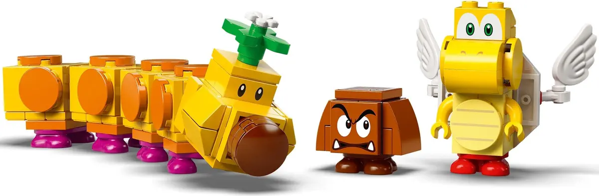 LEGO Super Mario 71383 Wiggler's Poison Swamp set, image 11