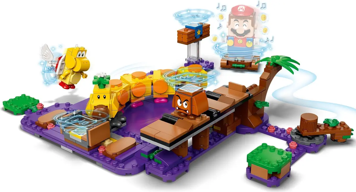 LEGO Super Mario 71383 Wiggler's Poison Swamp set, image 9