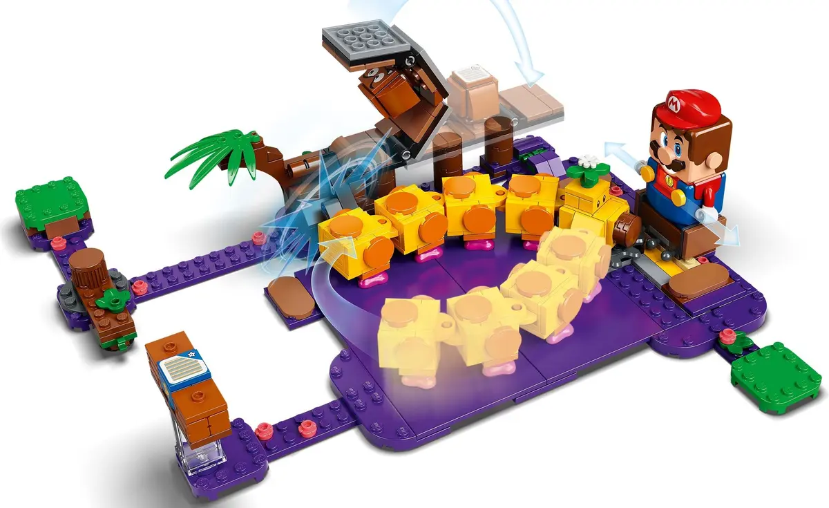 LEGO Super Mario 71383 Wiggler's Poison Swamp set, image 13