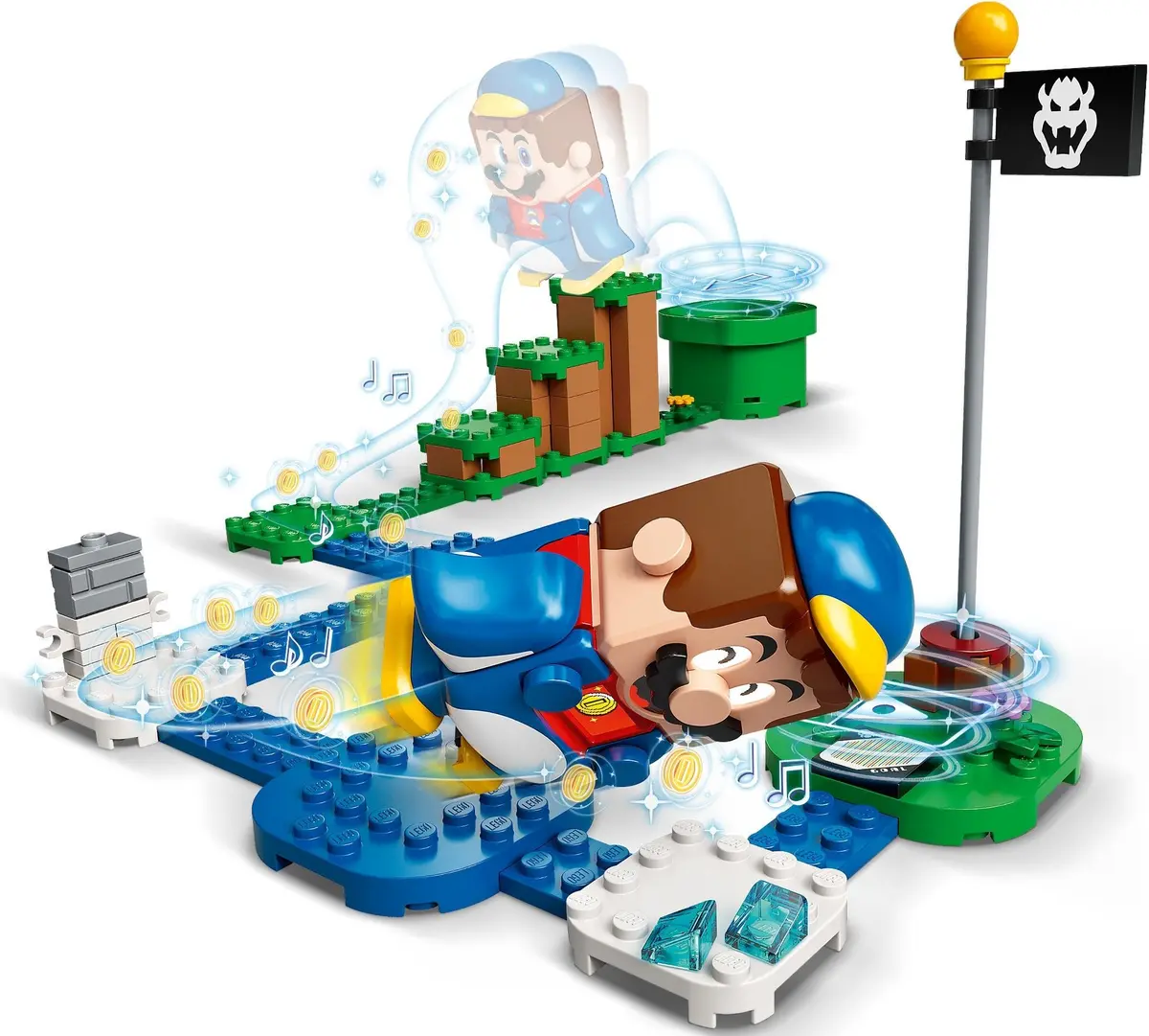 LEGO Super Mario 71384 Penguin Mario Power-Up Pack set, image 6