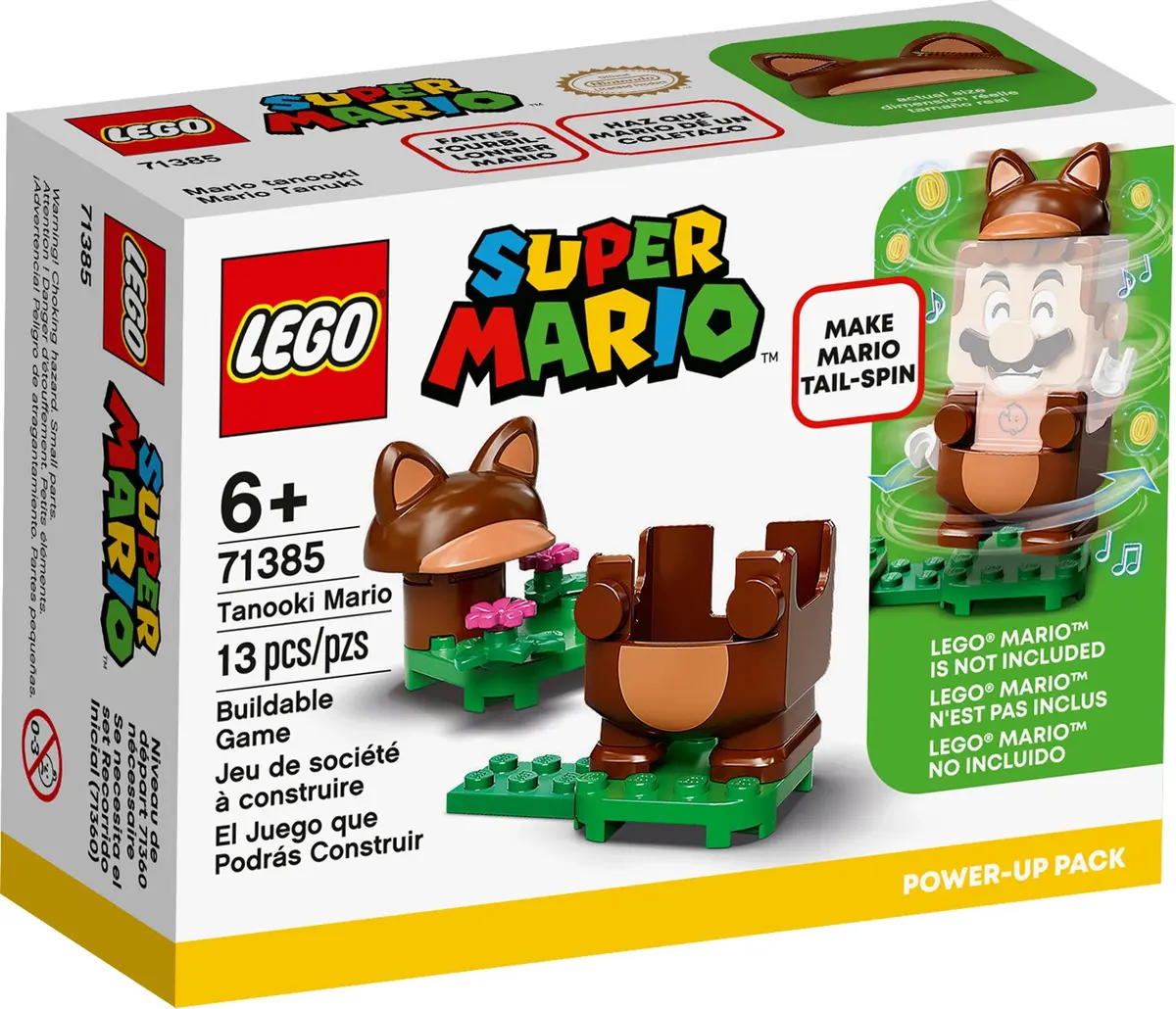 LEGO Super Mario 71385 Tanooki Mario Power-Up Pack set, image 2