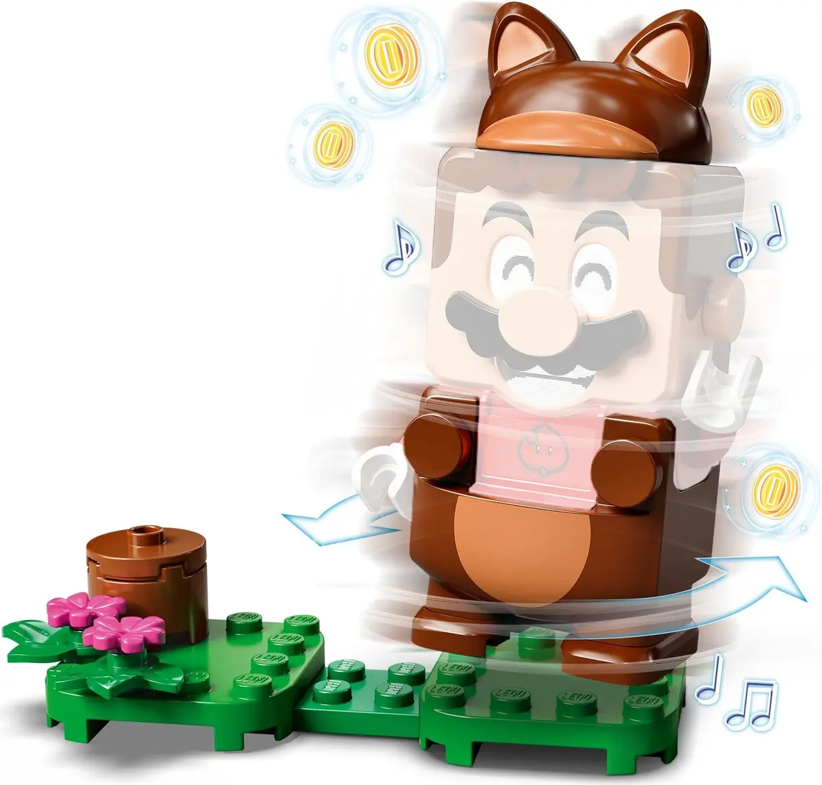 LEGO Super Mario 71385 Tanooki Mario Power-Up Pack set, image 4