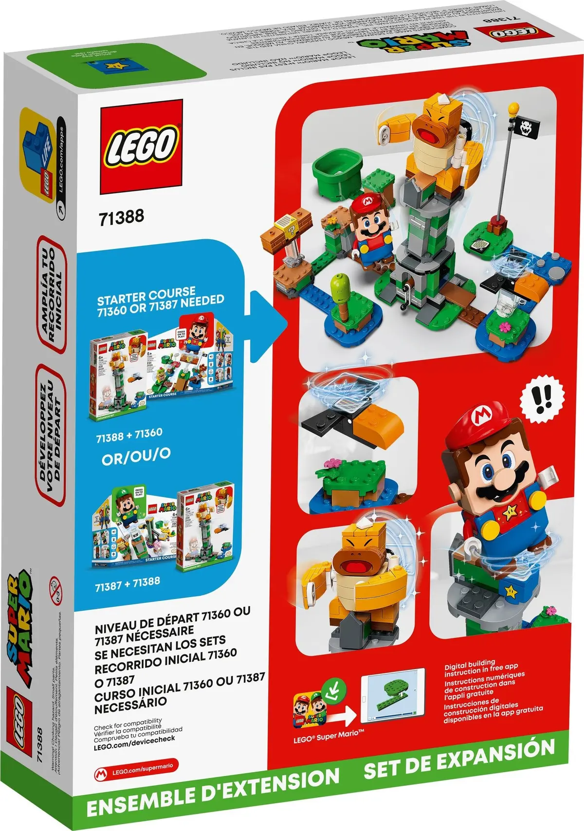 LEGO Super Mario 71388 Boss Sumo Bro Topple set, image 9