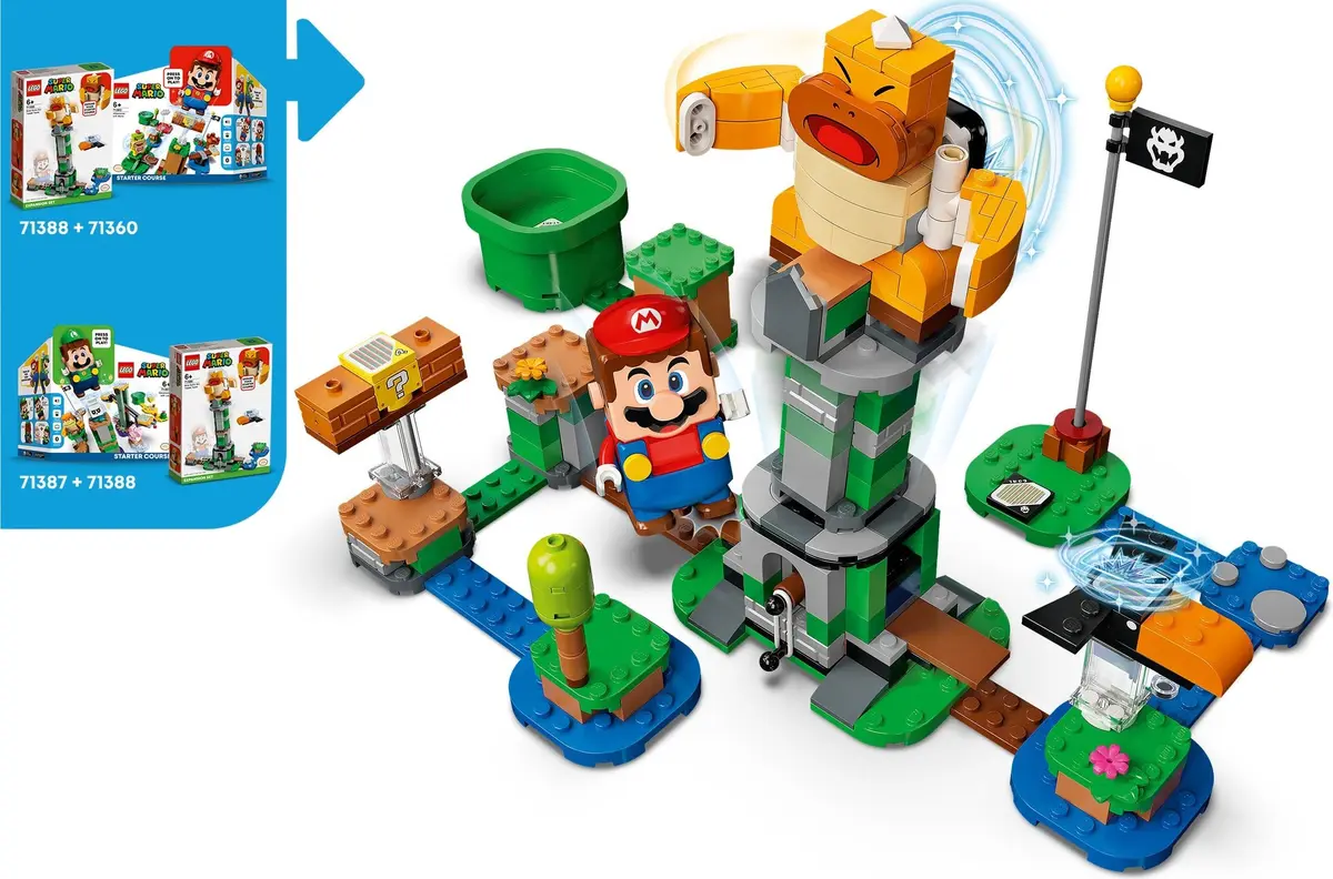 LEGO Super Mario 71388 Boss Sumo Bro Topple set, image 5
