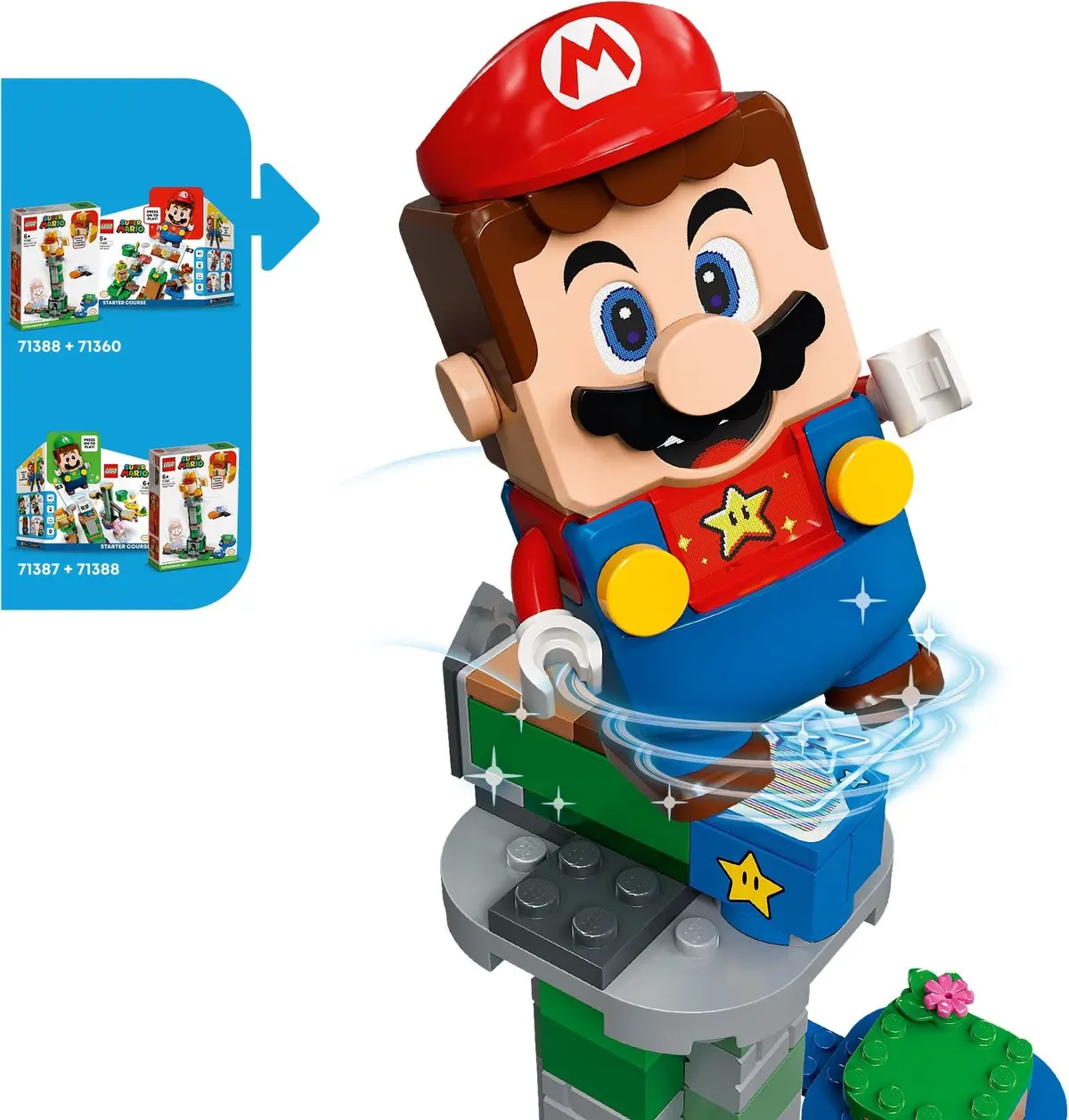 LEGO Super Mario 71388 Boss Sumo Bro Topple set, image 6