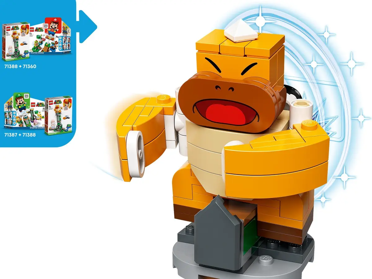 LEGO Super Mario 71388 Boss Sumo Bro Topple set, image 8