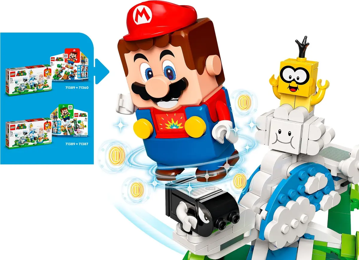 LEGO Super Mario 71389 Lakitu Sky World set, image 9