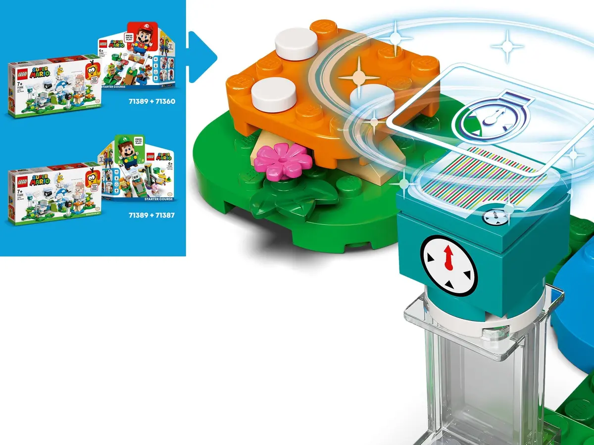 LEGO Super Mario 71389 Lakitu Sky World set, image 7