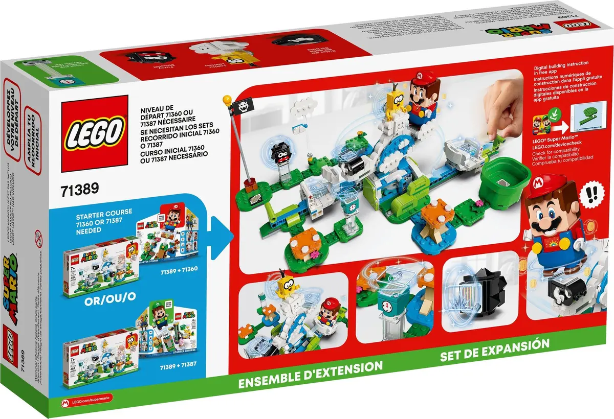 LEGO Super Mario 71389 Lakitu Sky World set, image 10