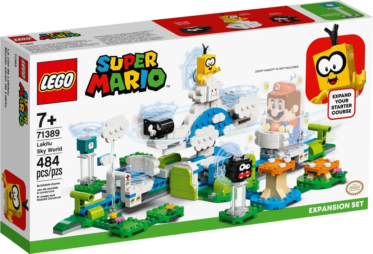 LEGO Super Mario 71389 Lakitu Sky World set, image 2
