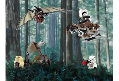 LEGO Star Wars 7139 Ewok Attack set, image 3