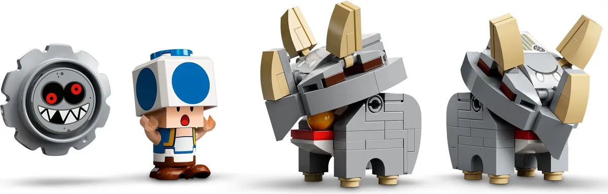 LEGO Super Mario 71390 Reznor Knockdown set, image 11
