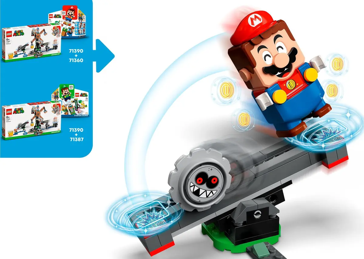 LEGO Super Mario 71390 Reznor Knockdown set, image 10