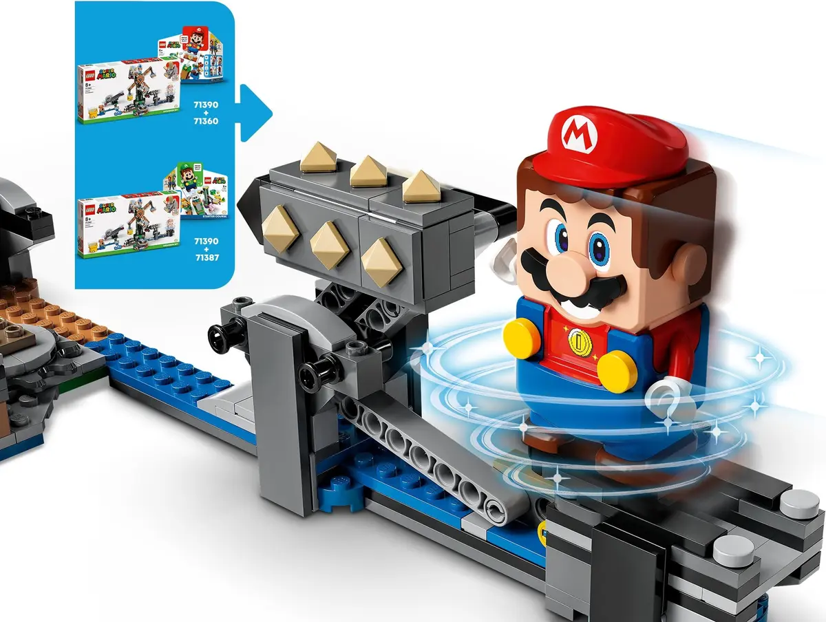 LEGO Super Mario 71390 Reznor Knockdown set, image 9
