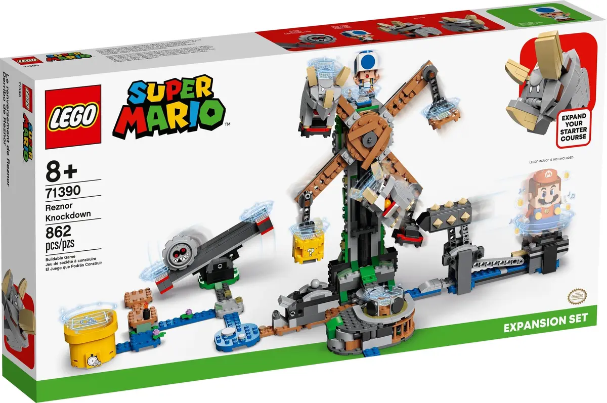 LEGO Super Mario 71390 Reznor Knockdown set, image 2