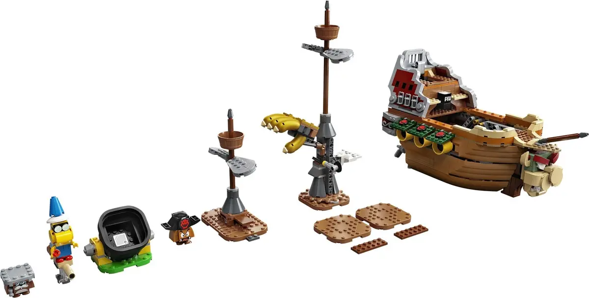 LEGO Super Mario 71391 Bowser's Airship set