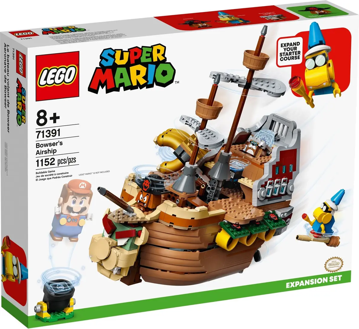 LEGO Super Mario 71391 Bowser's Airship set, image 2