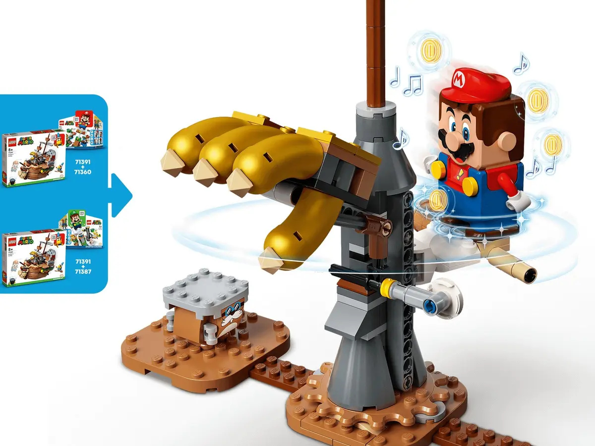 LEGO Super Mario 71391 Bowser's Airship set, image 12