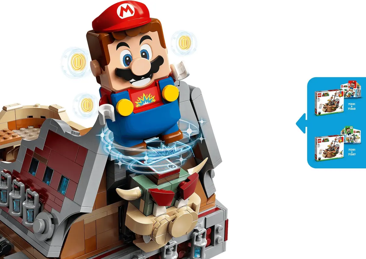 LEGO Super Mario 71391 Bowser's Airship set, image 13