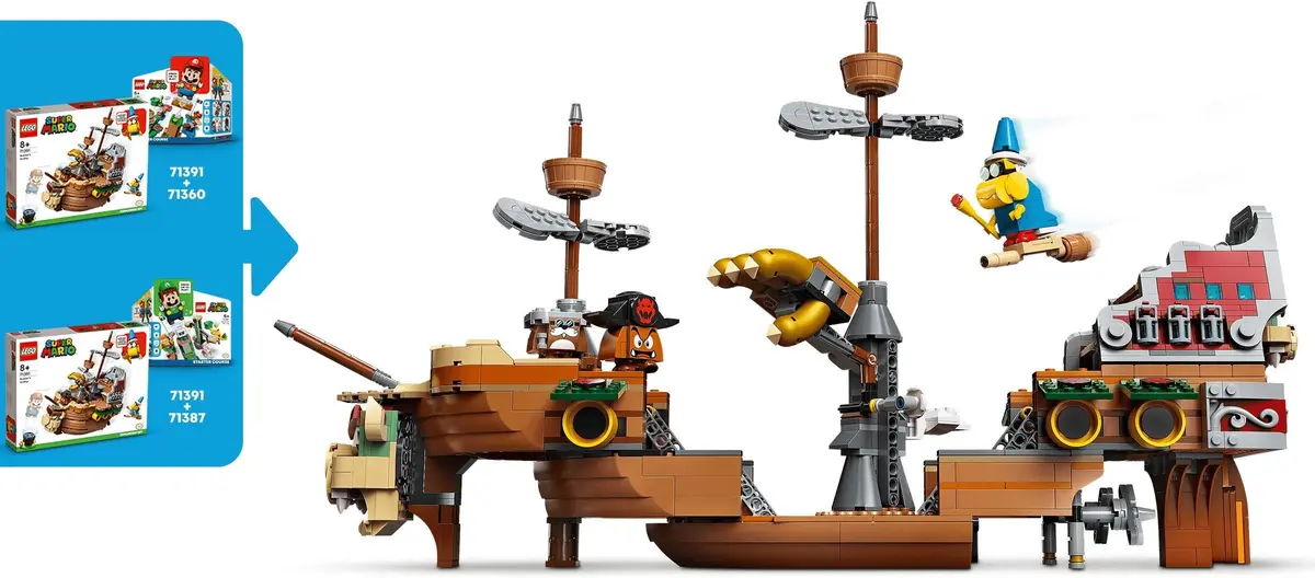 LEGO Super Mario 71391 Bowser's Airship set, image 11