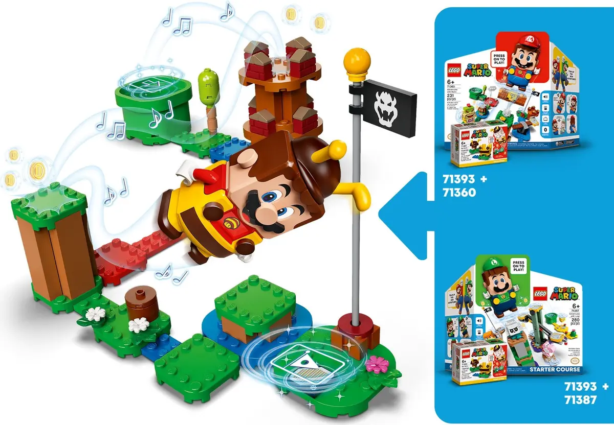 LEGO Super Mario 71393 Bee Mario Power-Up Pack set, image 5