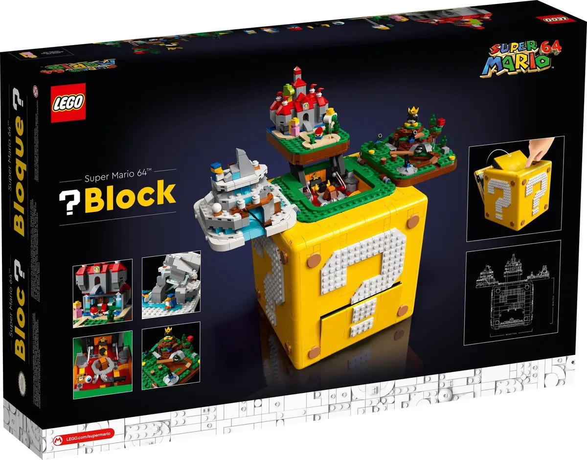 LEGO Super Mario 71395 Super Mario 64 Question Mark Block set, image 8