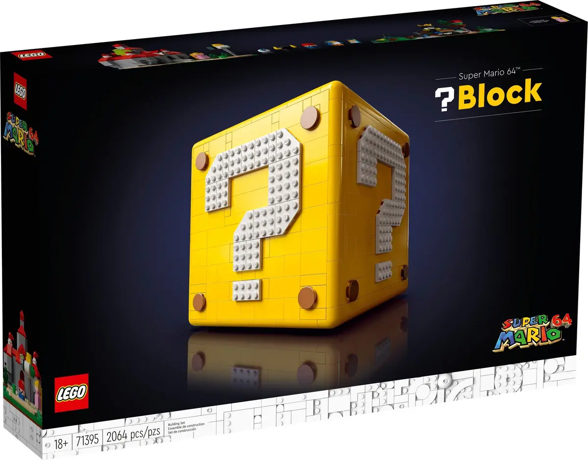 LEGO Super Mario 71395 Super Mario 64 Question Mark Block set, image 2