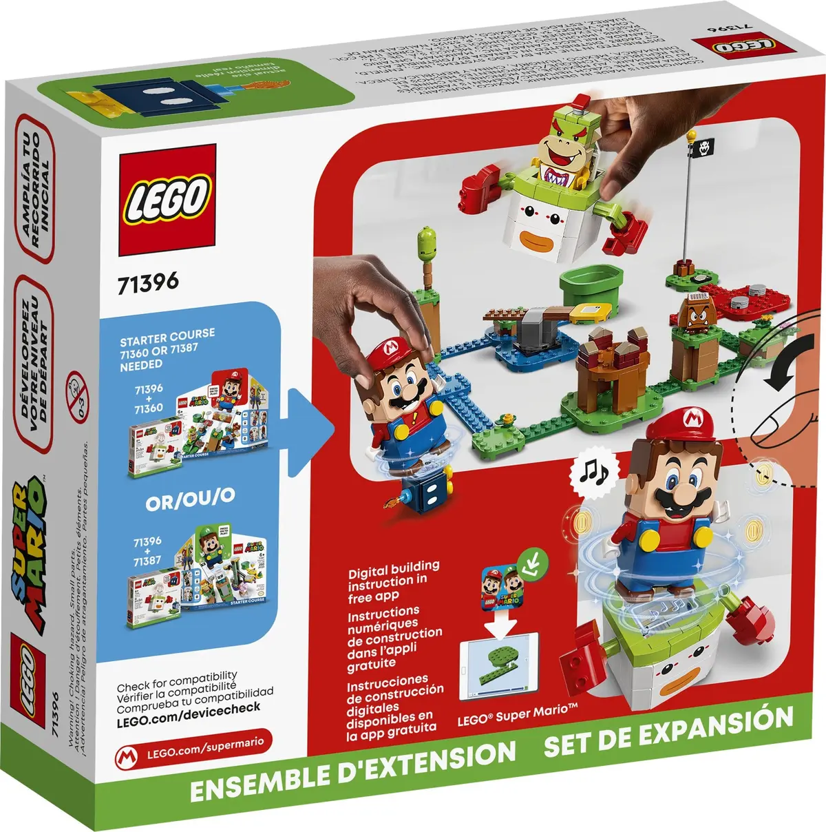 LEGO Super Mario 71396 Bowser Jr.'s Clown Car set, image 5