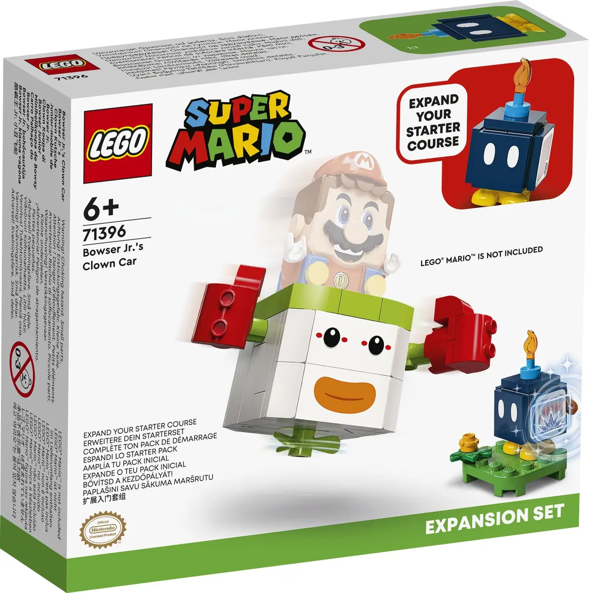 LEGO Super Mario 71396 Bowser Jr.'s Clown Car set, image 2