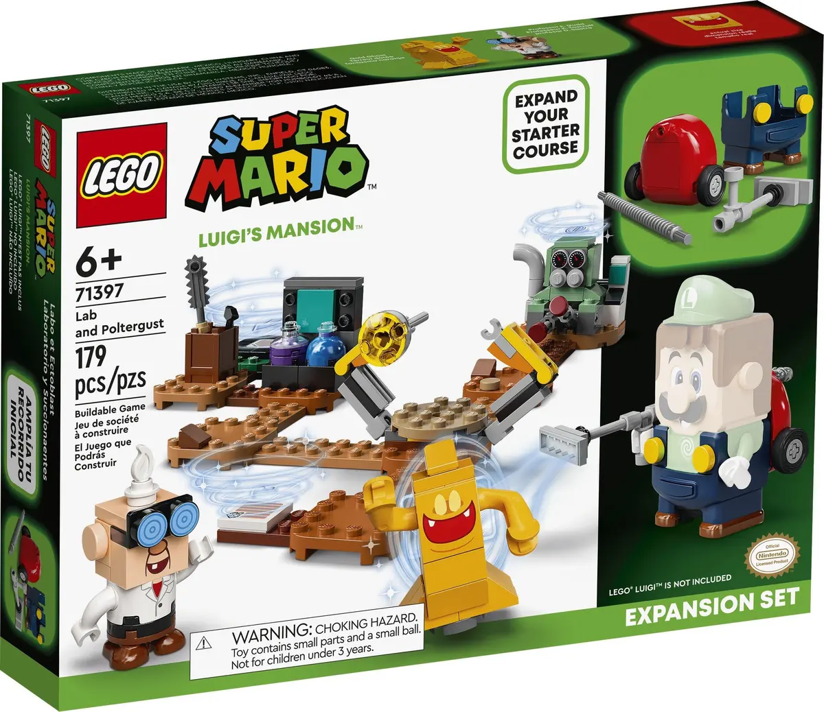 LEGO Super Mario 71397 Luigi's Mansion Lab and Poltergust set, image 15
