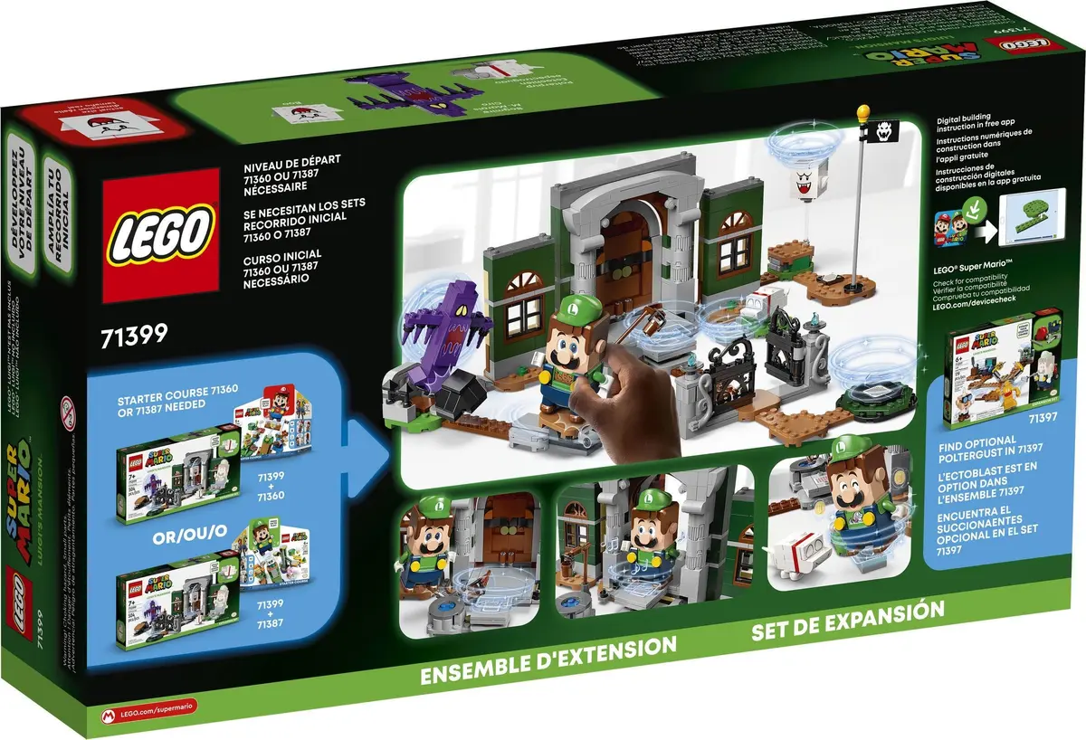 LEGO Super Mario 71399 Luigi's Mansion Entryway set, image 10