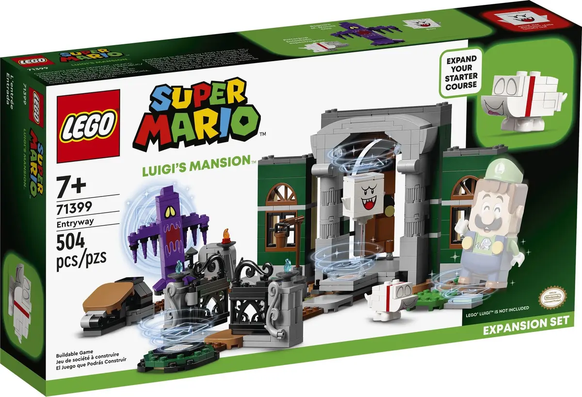 LEGO Super Mario 71399 Luigi's Mansion Entryway set, image 2