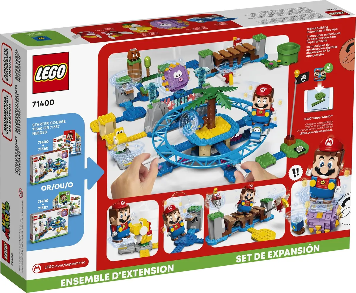 LEGO Super Mario 71400 Big Urchin Beach Ride set, image 13