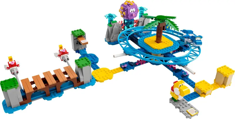 LEGO Super Mario 71400 Big Urchin Beach Ride set