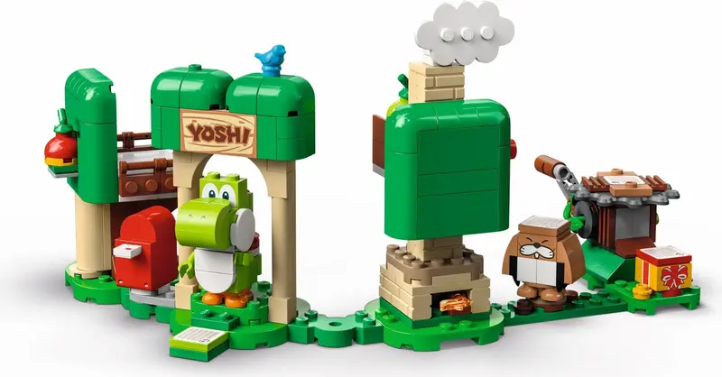 LEGO Super Mario 71406 Yoshi's Gift House set
