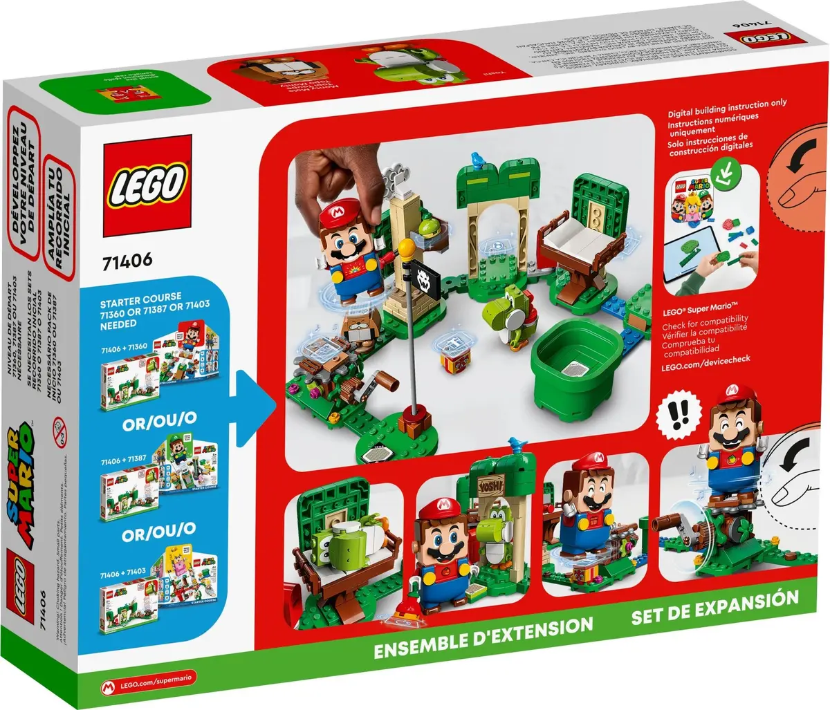 LEGO Super Mario 71406 Yoshi's Gift House set, image 5
