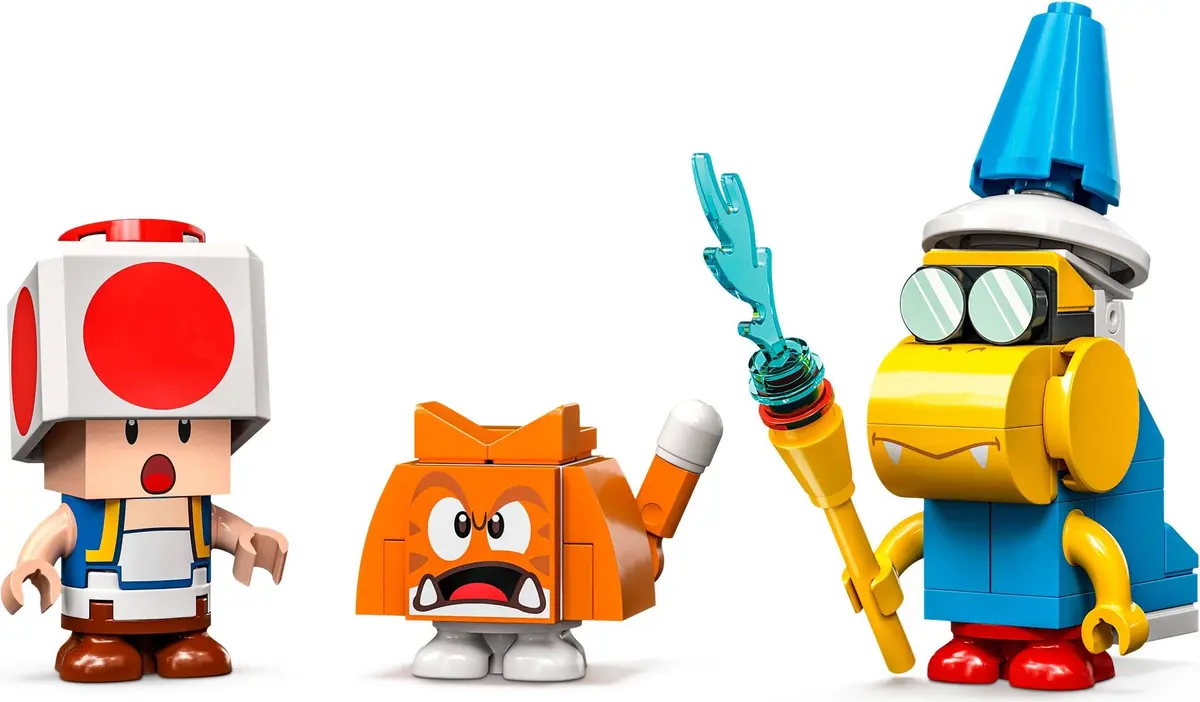 LEGO Super Mario 71407 Cat Peach Suit and Frozen Tower set, image 3