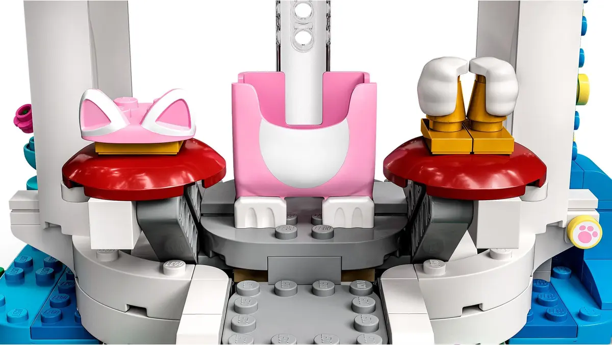 LEGO Super Mario 71407 Cat Peach Suit and Frozen Tower set, image 4